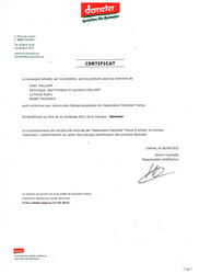 certificat-DEMETER-2011